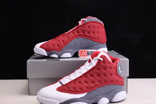 Cheap 13 Flint 414571-600 Retro Gym Jordan Grey Red Air 0519